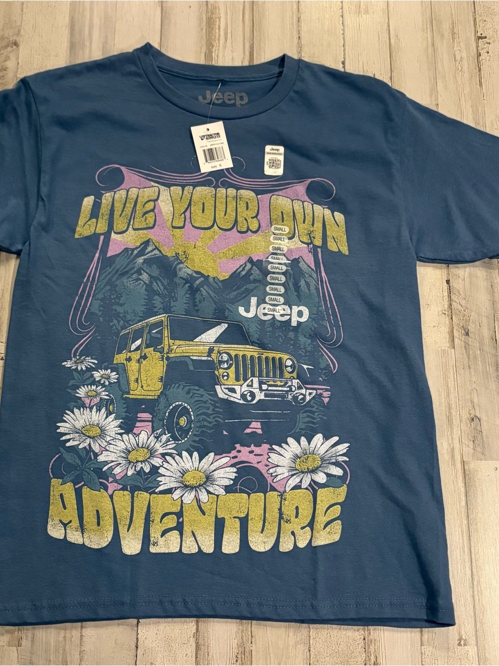 Jeep "Live Your Own Adventure" Graphic Tee - Small